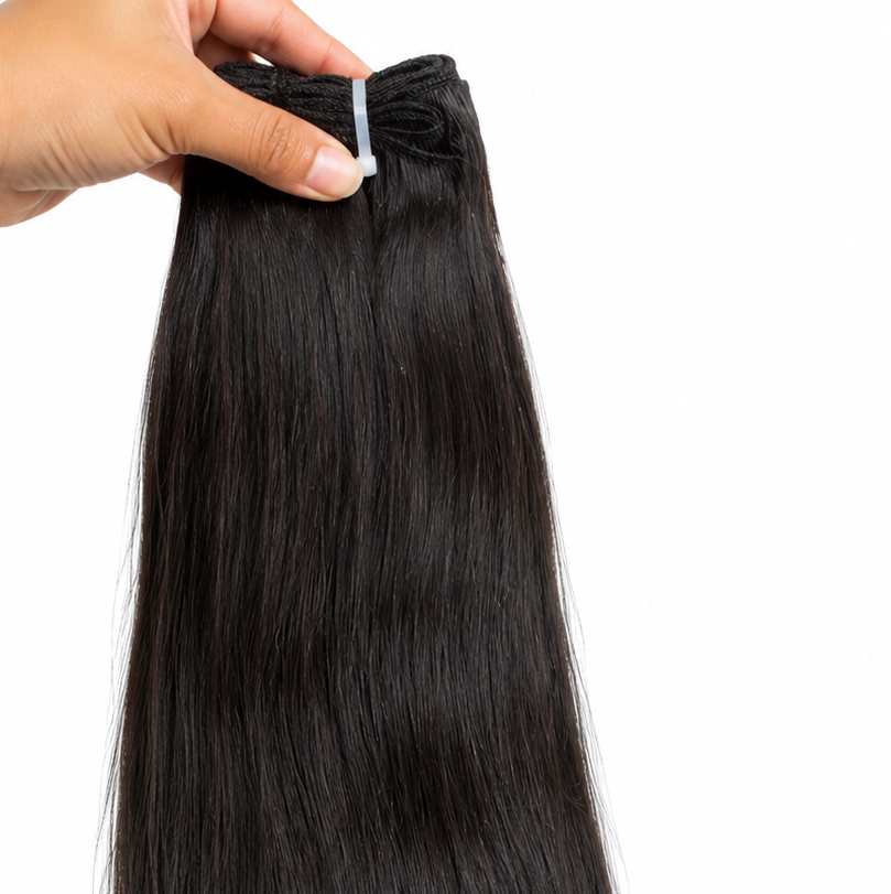 Natural Raw Indian Hair (Southern) Jet Black